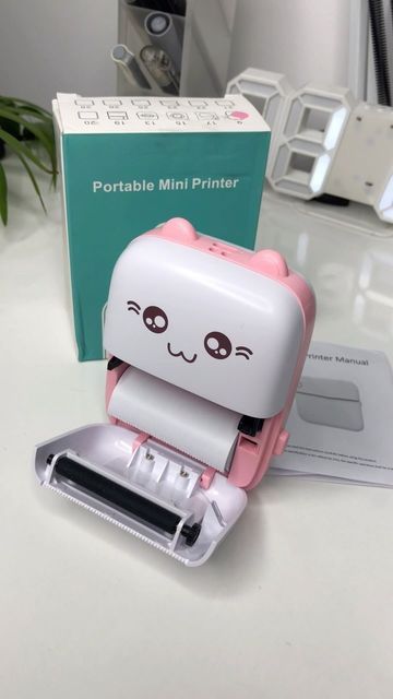 Mini Thermal Printer with Bluetooth Connectivity